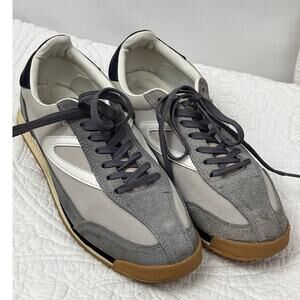 Tretorn Women's Size 9.5 Gray/White Lace Up Athleisure Walking Running Sneaker
